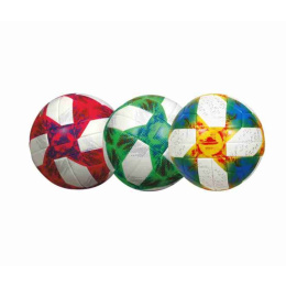 Μπάλα Ποδοσφαίρου No5 420gr Ρόμβοι-3 σχέδια  (20-01326)