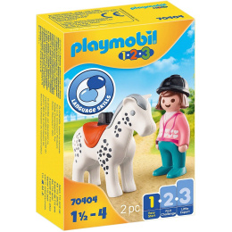 Playmobil Αναβάτρια με άλογο  (70404)