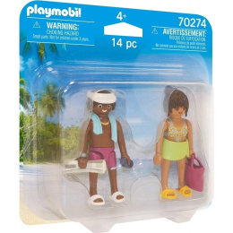 Playmobil Figures Duo Pack Ζευγάρι Παραθεριστών  (70274)
