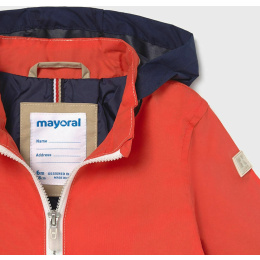 Mayroal Baby Σακάκι Αντιανεμοκό Με Λωρίδες Αγόρι Cyber Red  (21-01414-043)