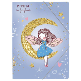 Pepita Φάκελος Με Λάστιχο Φεγγάρι Glitter  (38572)