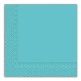 Party Χαρτοπετσέτες Decorata Solid Color Τυρκουάζ 33x33 εκ. 20Τ  (93050)