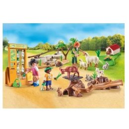 Playmobil Family Fun Ζωολογικός Κήπος Με Ήμερα Ζωάκια  (71191)