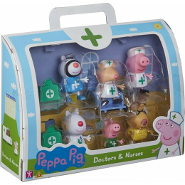 Peppa Pig Σετ Φιγούρες Γιατροί Και Νοσοκόμες  (PPC95000)