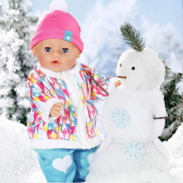 Zapf Baby Born Κούκλα Με Απαλό Δέρμα 43 Εκ. Με Χειμερινά Ρούχα  (ZF831281)