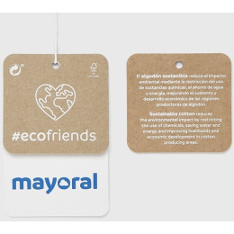 Mayoral Baby Ecofriends Σετ Κολάν Χρώμα 42 Ροζ  (11-02721-042)