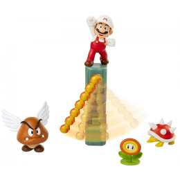 Super Mario Διοραμα Lava Castle Με 5 Φιγούρες  (JPA40015)