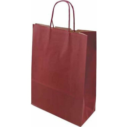 Τσάντα Δώρου Στριφτό Χεράκι Κόκκινη 26X12X36  (19273712)