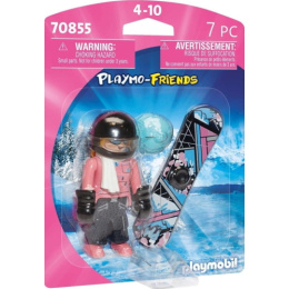 Playmobil Αθλήτρια Snowboard  (70855)