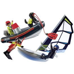 Playmobil Διάσωση Ιστιοφόρου Με Φουσκωτό Σκάφος  (70141)