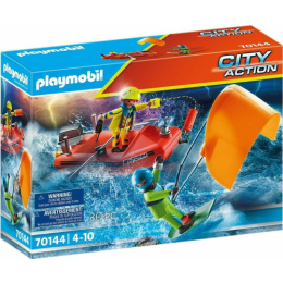Playmobil Επιχείρηση Διάσωσης Kitesurfers Με Σκάφος  (70144)