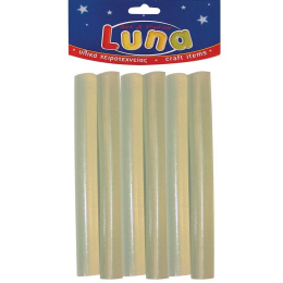 Luna Μπάρες Σιλικόνης Διάφανες 11mm 6 τμχ  (000620193)