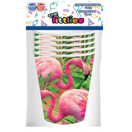 The Littlies Party Ποτήρια Flamingo 6 τμχ  (000646619)