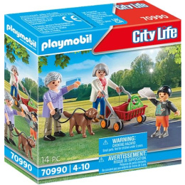 Playmobil Παππούς Και Γιαγιά Με Εγγονάκι  (70990)