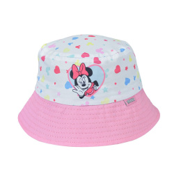 Σταμιών Καπέλο Κώνος Minnie Mouse Λευκό-Ροζ  (D12969WR)