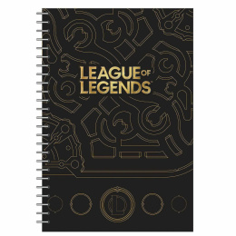 Gim Τετράδιο Σπιράλ 2 Θεμάτων -70 Φύλλα League Of Legends  (345-05402)