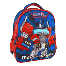 Τσάντα Νηπιαγωγείου Transformers Optimus Prime 2 Θήκες 27Χ10Χ31  (000483212)