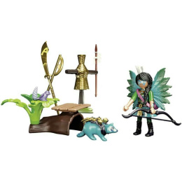 Playmobil Starter Pack Knight Fairy Με Ρακούν  (70905)