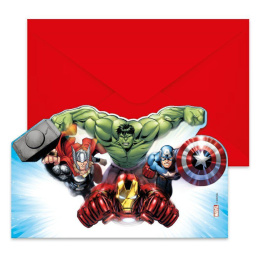 Party Προσκλήσεις Decorata Avengers Infinity Stones  (93954)