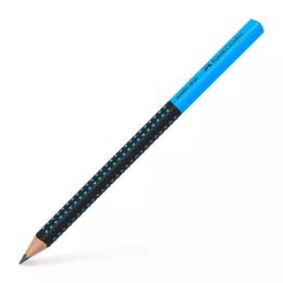 Μολύβια AWF Grip 2001 Δίχρωμα Jumbo Black/Blue  (108511910)