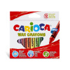 Carioca Κηρομπογιές Wax Crayons/12  (133423690)