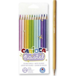 Carioca Ξυλομπογίες Pastel 12 Χρώματα  (133430340)