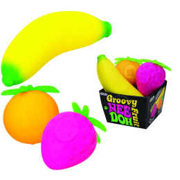 Μπάλα Nee Doh Droocy Fruit Σετ 3 Τεμάχια  (15723532)