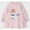 Mayoral Baby Φόρεμα Φούτερ Ecofriends Χρώμα 10 Ροδοπέταλο  (12-02956-010)