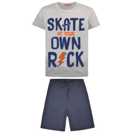 Energiers Mini Σετ Μπλούζα Σωρτς Skate Own Rock Χρώμα 001 Μαρέν  (13-223012-0)