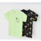 Mayoral Mini σετ 2 Μπλούζες Summer Mood Χρώμα 72 Πράσινο  (23-03018-072)