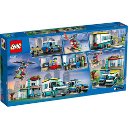 LEGO City Emergency Vehicles HQ  (60371)