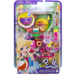 Polly Pocket Mini - Ο Κόσμος Της Polly World Compact Cool Party Watermelon  (HCG19)