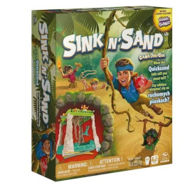 Spin Master Arcade Game Sink N Sand and Kinetic Sand  (6065695)