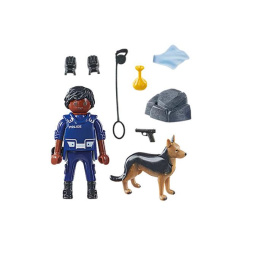 Playmobil Αστυνομικός Με Σκύλο Ανιχνευτή  (71162)