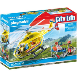 Playmobil Ελικόπτερο Πρώτων Βοηθειών  (71203)