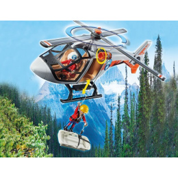 Playmobil Επιχείρηση Διάσωσης Μοτοσικλετιστή στο Βουνό  (70663)