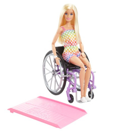 Barbie Fashionistas Με Αναπηρικό Αμαξίδιο Blonde  (HJT13)