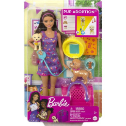 Barbie Με Κουταβάκια Λατίνα  (HKD86)