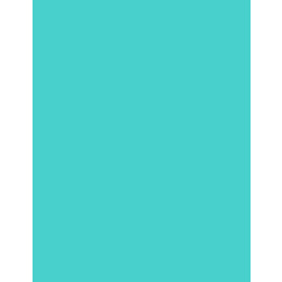 Χαρτι Canson Colorline 50X70 Σε Τυρκουαζ Μπλε Χρωμα Turquoise Blue  (105741025)