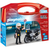 Playmobil Βαλιτσακι Αστυνομος Με Μοτοσικλετα  (5648)
