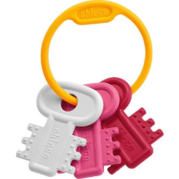 Chicco Χρωματιστα Κλειδια Ροζ  (63216-10)