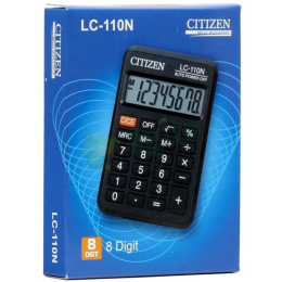 Αριθμομηχανη Citizen Lc-110N Μαυρη (8 Ψηφιων)  (143110000)