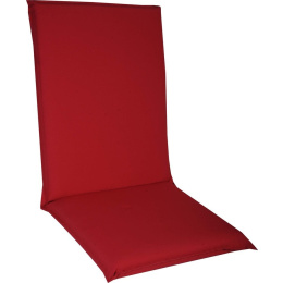 Μαξιλαρι Καρεκλας Μονοχρωμο Κοκκινο Με Πλατη 95Χ43 Εκ.  (CUS-FOLD/R)
