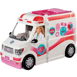 Barbie Κινητο Ιατρειο - Ασθενοφορο  (FRM19)