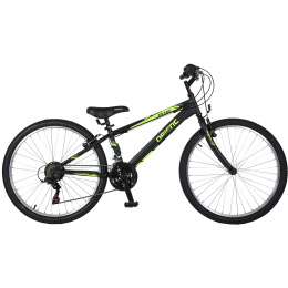 Ποδήλατο 26" MTB Snake 21 Sp Μαύρο - Πράσινο  (151410)