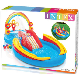 Intex Πισίνα Rainbow Ring Play Center  (57453)