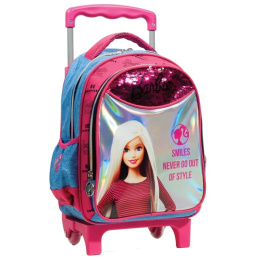 Gim Τσάντα Νηπειαγωγείου Τρόλλευ Barbie Denim Fashion  (349-66072)