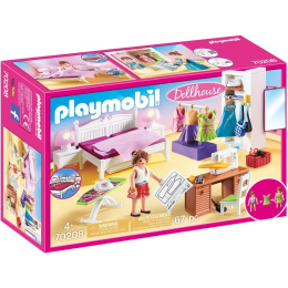 Playmobil Υπνοδωμάτιο Με Ατελιέ Ραπτικής  (70208)