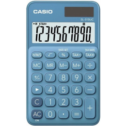 Αριθμομηχανή Casio Sl-310C-Bu Blue 10 Ψηφίων  (142310002)
