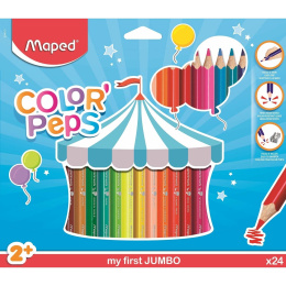 Maped Ξυλομπογιές Color Peps My First Jumbo 24 Χρώματα  (834013)